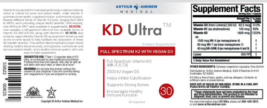 Super Vegan Vitamin D3 w/ Full Spectrum K2