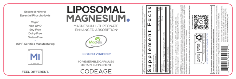 Load image into Gallery viewer, Liposomal Magnesium Threonate
