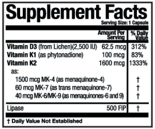 Super Vegan Vitamin D3 w/ Full Spectrum K2